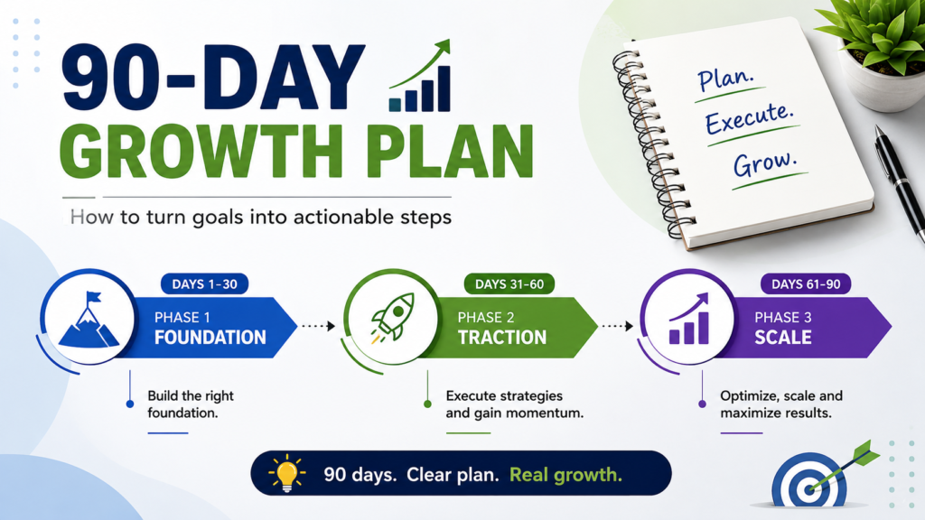 90 days growth plan