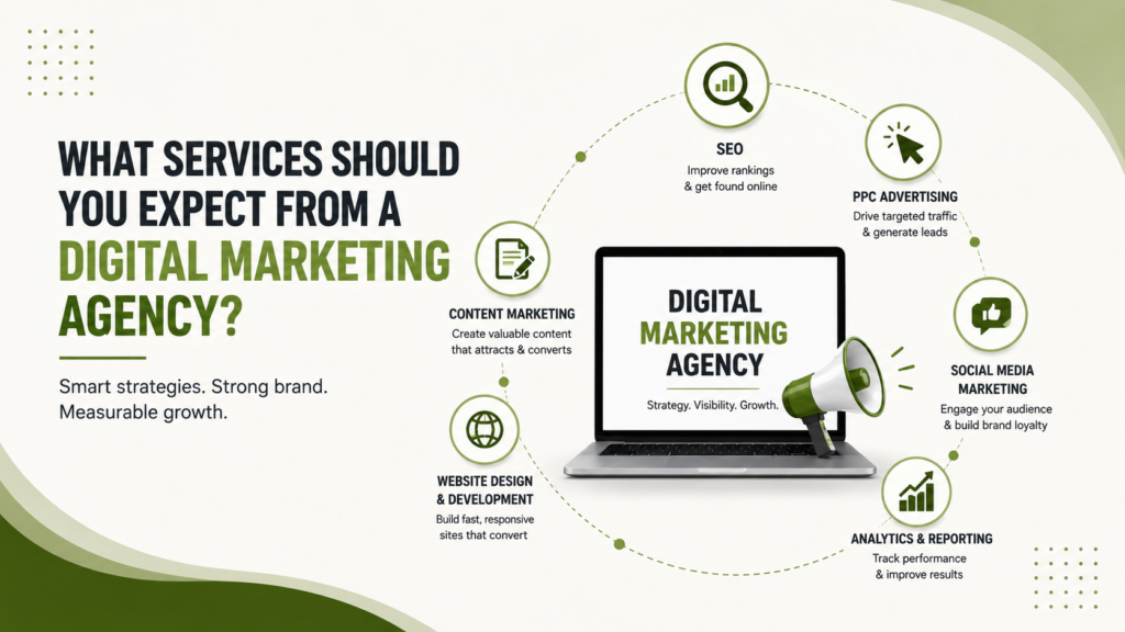 What Services Should You Expect From a Digital Marketing Agency