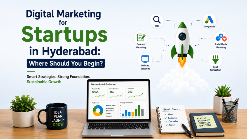 digital marketing for startups in Hyderabad where should you begin