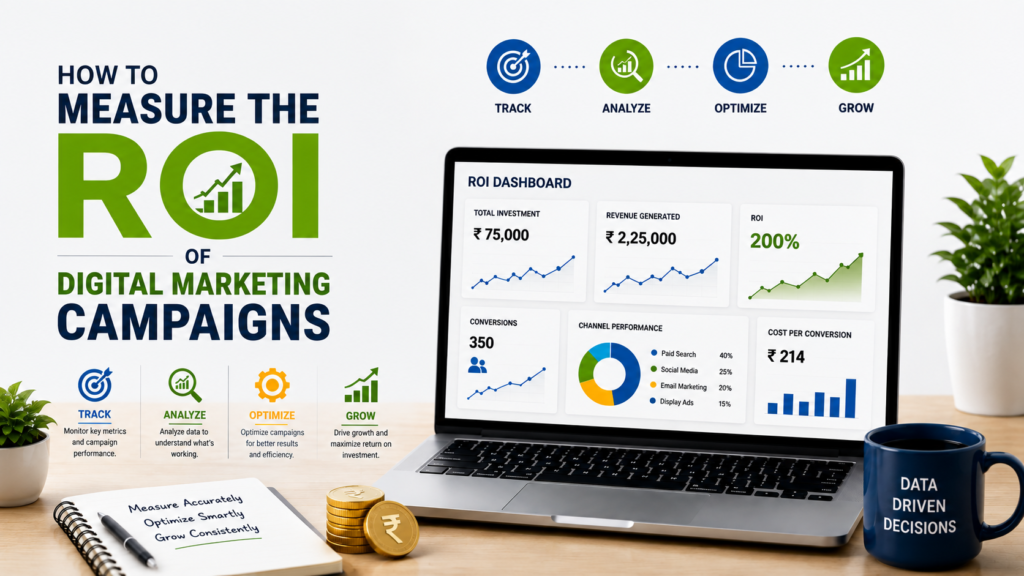 how to measure the roi of digital marketing campaigns