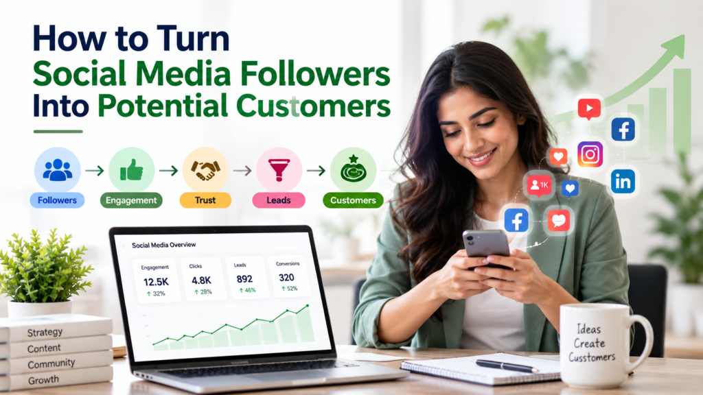 How to Turn Social Media Followers Into Potential Customers