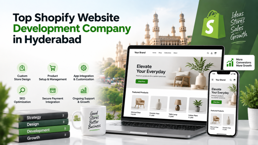 Top Shopify Website Development Company In Hyderabad