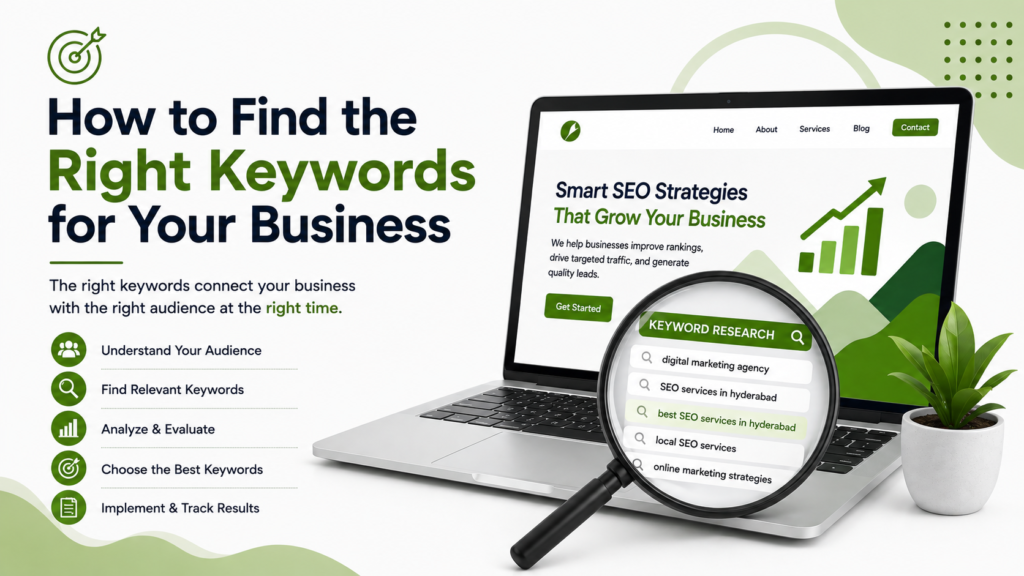 how to find the right keywords for your business